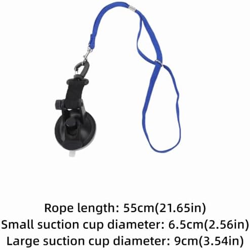 Dog Bathing Tether with Suction Cups – Nylon Pet Grooming Restraint Leash - Image 3