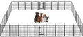 BestPet | Dog Playpen | 40", 32 Panels | Heavy Duty Metal Pet Exercise Pen by BestPet