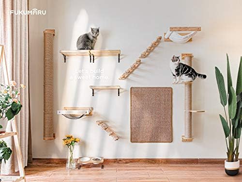 FUKUMARU Cat Climbing Shelf Wall Mounted - Image 5