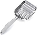 WePet Cat Litter Scoop, Aluminum Alloy Sifter, Kitty Metal Scooper, Deep Shovel by WePet