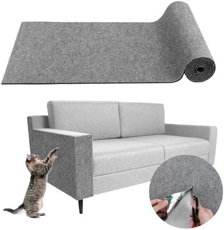 LSGCQ Cat Scratch Mat Self Adhesive Cat Scratch Furniture Protector by LSGCQ