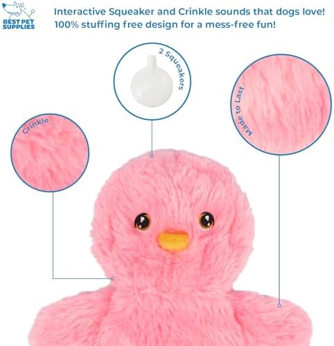 Best Pet Supplies Interactive Squeaky Dog Chew Toy, Ideal Dog Toys - Image 5