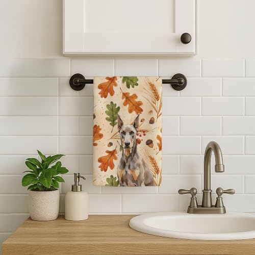 Caroline's Treasures Doberman Pinscher Dogs Kitchen Towel 15x25 in - Image 2