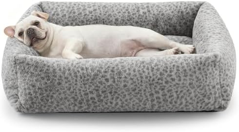 JOEJOY Dog Bed for Small Medium Dogs, Removable Washable Cover Orthopedic Soft by JOEJOY