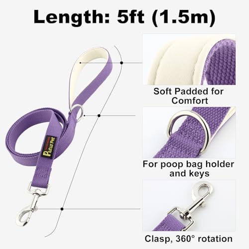 Plutus Pet Cotton Dog Harness and Leash Set, Reflective and Soft Padded - Image 5