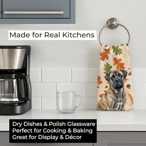 Caroline's Treasures Mastiff Dogs Kitchen Towel 15x25 in - Image 3
