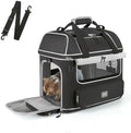 Expandable Cat Dog Carrier: NOBLE DUCK Soft-Sided Pet Carrier Airline Approved by NOBLE+DUCK