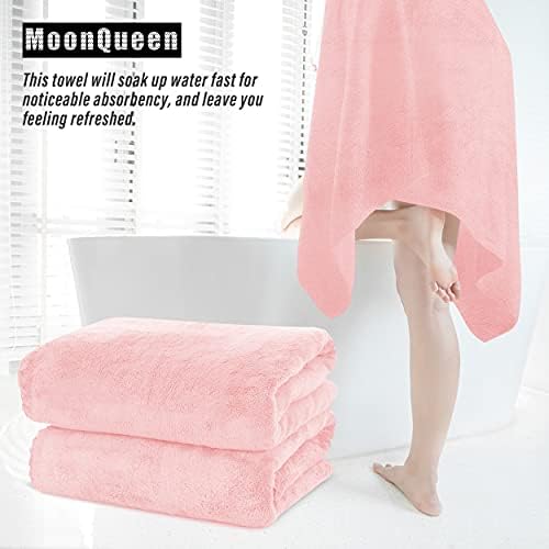 MOONQUEEN 6 Pack Premium Bath Towel Set - Image 6
