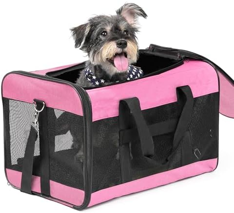 Conlun Dog Carrier Soft Sided, Large Cat Carrier up to 20 Lbs by Conlun