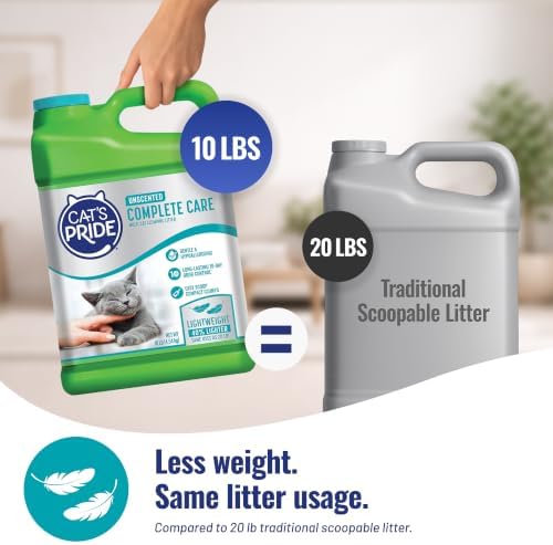 Cat's Pride Complete Care Hypoallergenic Unscented Litter 10lb - Image 3