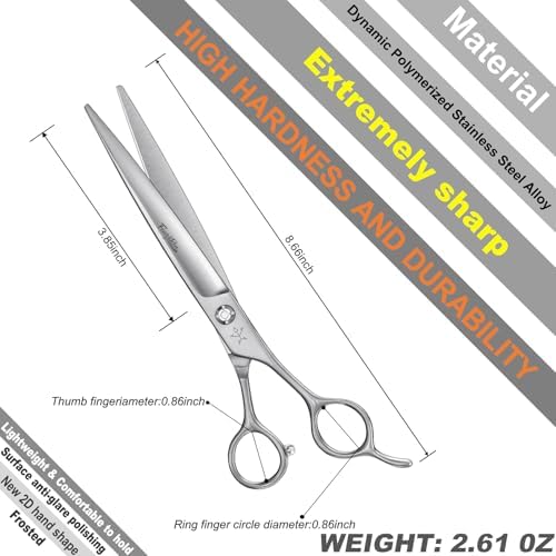 High-end Professional Dog Grooming Scissors Pet Grooming Shears 7.5 Inches - Image 2