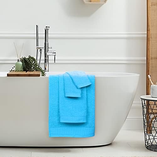 GLAMBURG 100% Cotton Ultra Soft 6 Pack Towel Set, Contains 2 Bath Towels 28x55 - Image 4