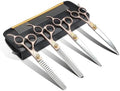 JASON Dog Grooming Scissors Set - 6 in 1 Professional Sharp Shears Rosegold by JASONSCISSORS