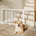Free Standing Dog Gate Indoor, Foldable Dog Gate by Cideny
