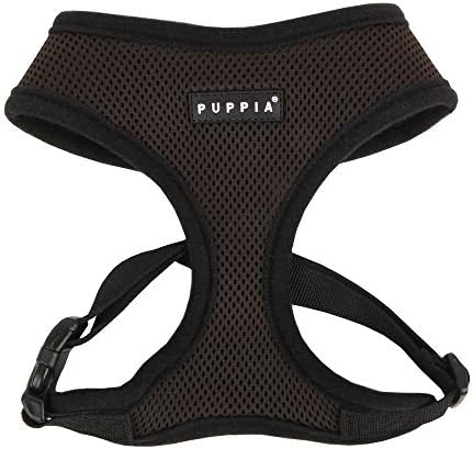 Puppia Soft Dog Harness No Choke Over-The-Head Triple Layered Breathable Mesh by PUPPIA