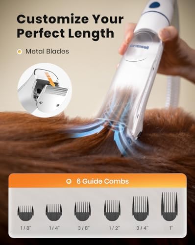oneisall 8-in-1 Dog Grooming Vacuum & Dryer - Image 4