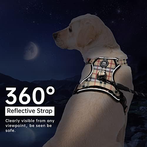 IVY&LANE No Pull Dog Harness for Small Dogs, Reflective Dog Vest Harness - Image 6