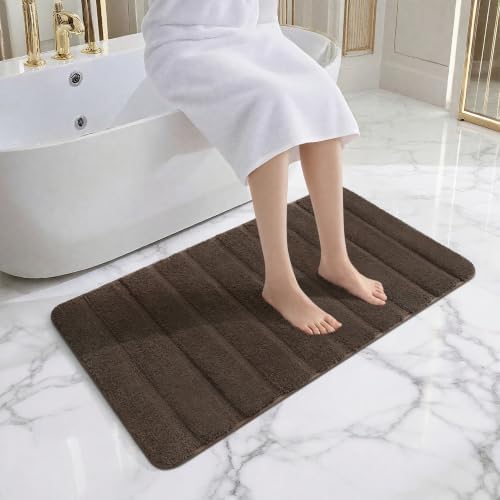 AROGAN Luxury Long Bathroom Rugs Runner 24x48 Inch Bath Rug Non Slip by AROGANAREARUG