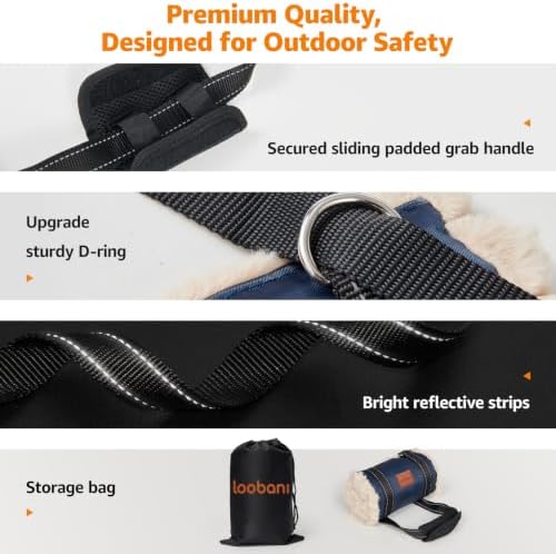 LOOBANI Dog Sling for Extra Large Dogs Hind Leg Support Weak Rear Leg Aid - Image 6