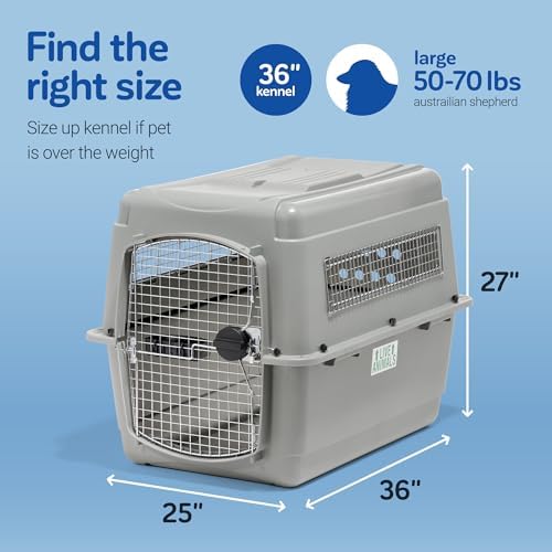 Petmate Sky Kennel, for Air Travel, 36in Dog Crate for Pets 50 to 70lbs - Image 3