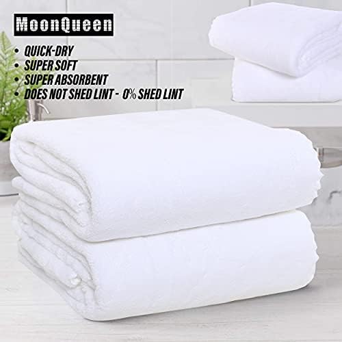 MOONQUEEN 6 Pack Premium Bath Towel Set - Image 5
