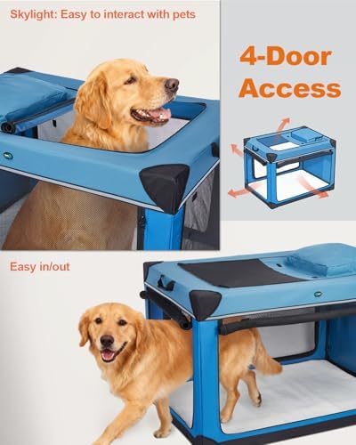 Ownpets Collapsible Travel Dog Crate - Image 4
