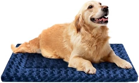 Dog Bed Mat - Comfortable Kennel Pad, Soft Support by SUNSHE