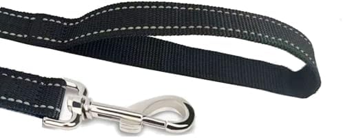 Reflective Dog Leash 4FT Long, 5/8 Inch Wide, - Image 3