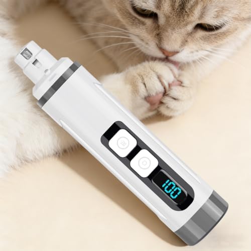 Electric Pet Nail Grinder with LED, USB Charging, 3 Modes - Image 4