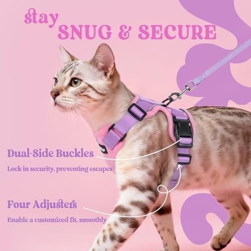 rabbitgoo Cat Harness and Leash Set, Escape Proof Vest - Image 6