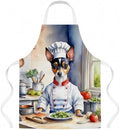 Caroline's Treasures Rat Terrier The Chef Apron Cooking Kitchen Server Baking by CarolinesTreasures