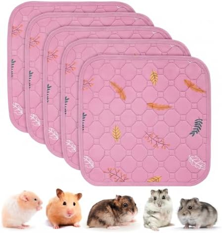 Sunheir Washable Pee Pads for Small Pet 5-Pack, Reusable Pet Training Pads by SUNHEIR