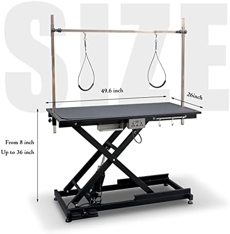 49.6” Pet Dog Grooming Table Adjustable Professional Trimming Table - Image 3