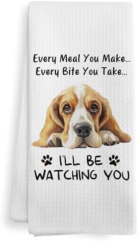 Funny Bassett Basset Hound Every Meal You Make Every Bite You Take Dog Decor by XNXLDYLH