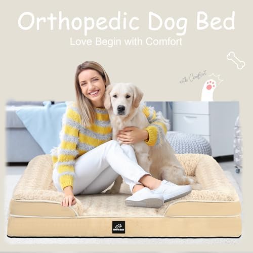 XL Orthopedic Dog Bed Large, Big Dog Bed, Dog Sofa Bed, Pet Beds - Image 5