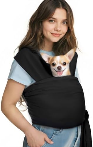 Pawaboo Pet Sling Carrier for Small Dogs and Cats by Pawaboo