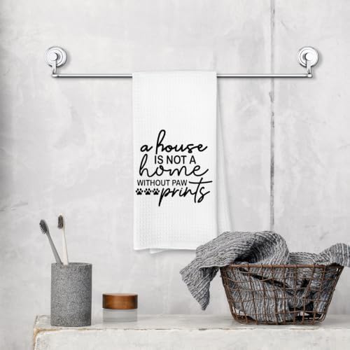 Funny Dog Cat Pet Lover Kitchen Dish Hand Towels 16x24 Inch - Image 4