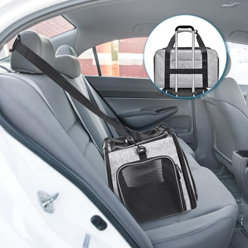Petmolico Cat Carrier Soft-Sided Airline Approved - Image 4