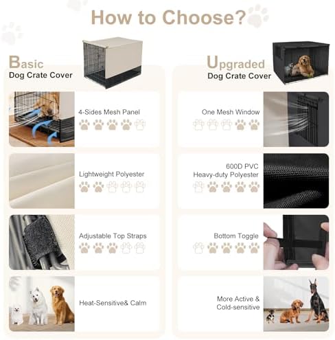 Explore Land Breathable Dog Crate Cover, 36 inches - Image 5