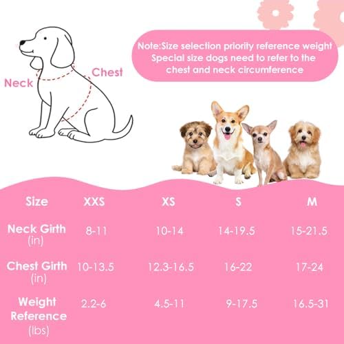 Lukovee Small Dog Harness and Leash Set, No Pull Lightweight Soft Mesh Vest - Image 3