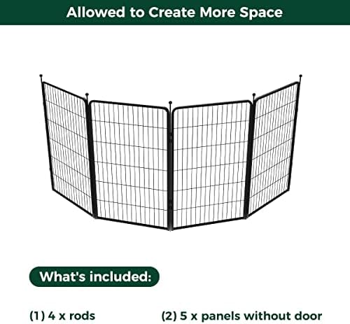 FXW Rollick Dog Playpen, Yard & RV Camping, 4 Panels - Image 3
