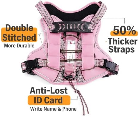 Dog Harness and Leash Set for Small Dogs, No Pull Tactical Dog Harness - Image 5