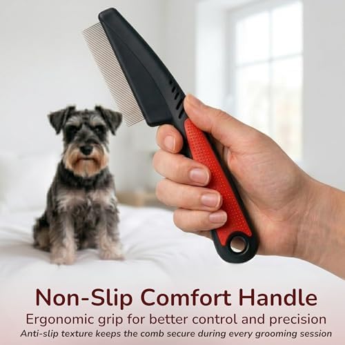 Pets&Goods Stainless Steel Tear Stain Remover Comb – Fine Tooth Grooming Tool - Image 7