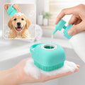 Soft Silicone Pet Bath Massage Brush by Unknown