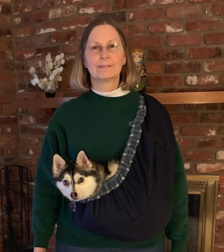 Pet Sling Carrier, OrgMemory Cat Front Carrier Chest, Small Dog Sling Outdoor - Image 6