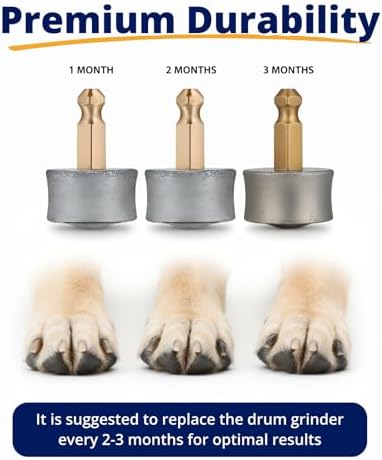 Replacement Drum Grinders Silent Groom Pro Nail Grinder – 3 pcs - Image 3