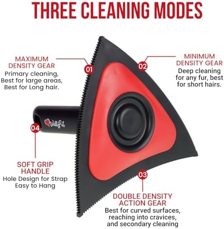 Triangle Pet Hair Remover with 3 Cleaning Modes- Innovative Dog Hair Remover - Image 7