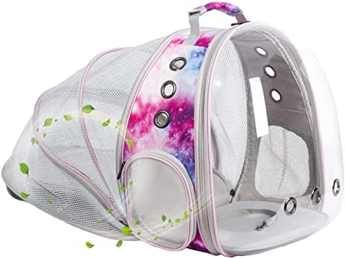 Galaxy Pink Cat Backpack Carrier - Image 3