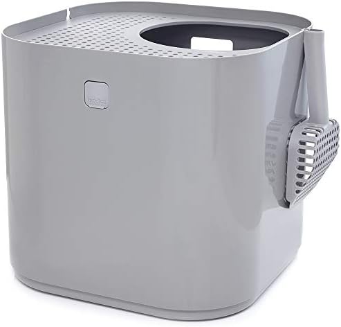 Modkat Top-Entry Cat Litter Box, Leak-Proof, Liner & Scoop by Modkat