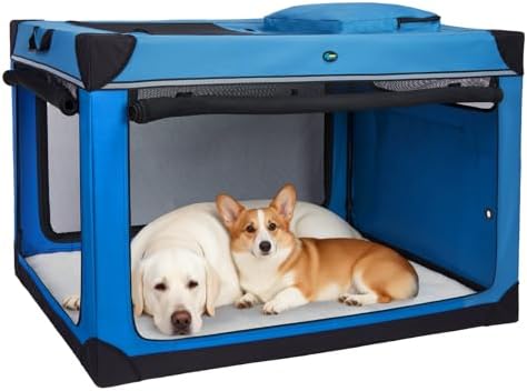 Ownpets Collapsible Travel Dog Crate by Ownpets